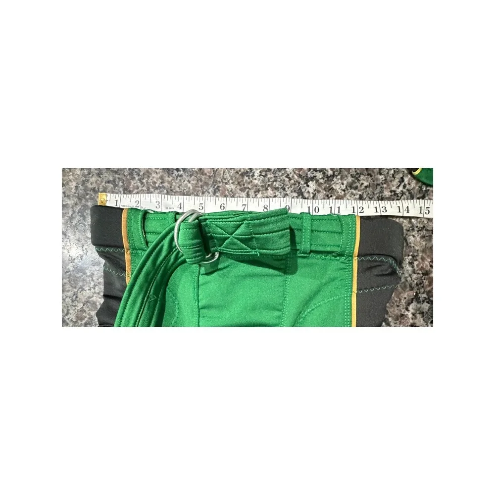 Unique Sports Apparel Kids Celtics Football Jersey and Padded Pants Set Green 29